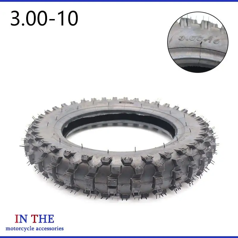 NEW 3.00-10 Inner and Outer Tires Suitable for Off-Road Racing, for Tomik SSR SDG GY6, Scooters