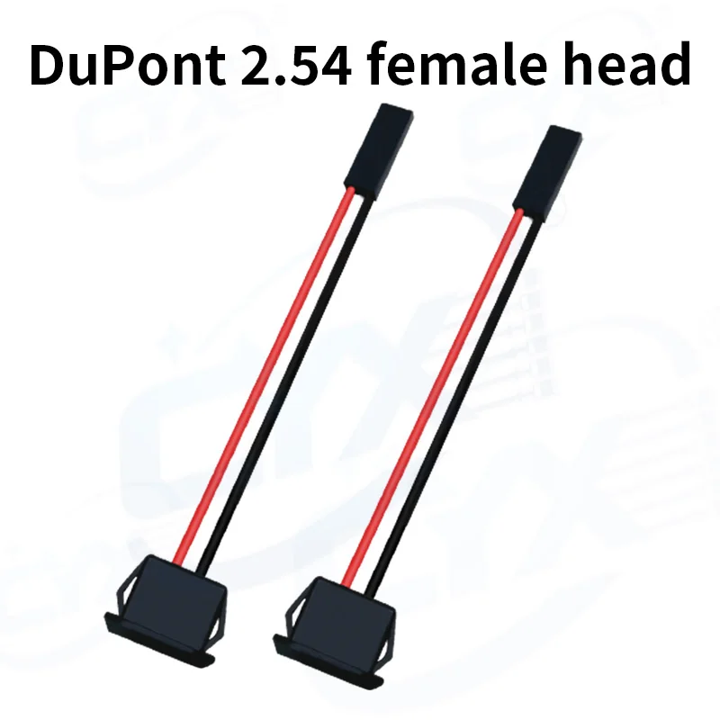 Type C waterproof female base Du Bang 2.54 connector 2-pin solder wire charging interface direct compression female head connect