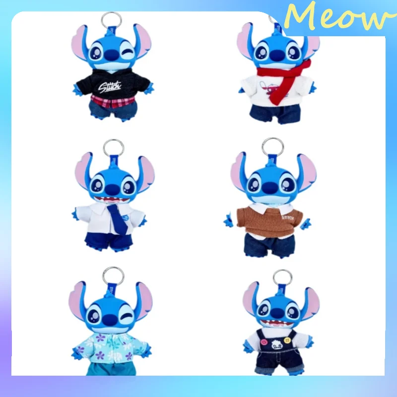 

New Stitch Dress Up Show Series Blind Box Vinyl Face Mystery Boxes Figure Kawaii Keychain Backpack Pendant Trend Play Toy Gifts