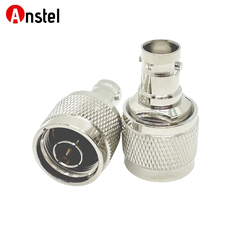 N Male to BNC Female Coax Adapter N Type Male Plug to BNC Female Jack RF Coaxial Connector for WiFi Antenna Extension Cable