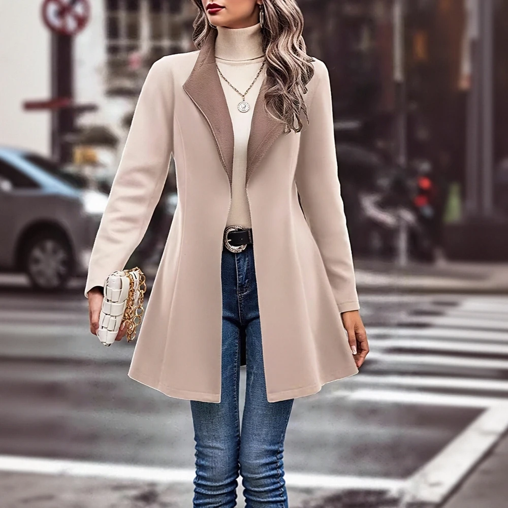 

Повседневный стиль, женская ветровка, весеннее платье, осень, без украшений, модная верхняя одежда, удобный материал, высокое качество