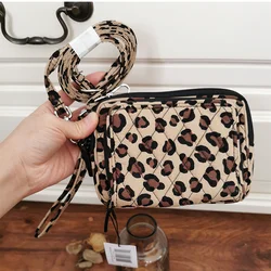 VB pure cotton printed mobile phone bag for women's crossbody mobile phone bag wallet coin bag new mini satchel