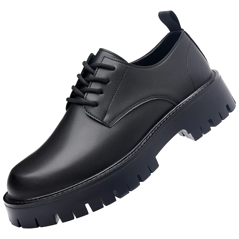 

2023 Man Mcrofiber Leather Shoes Rubber Sole New Casual Loafers Man Leather Oxfords Shoes