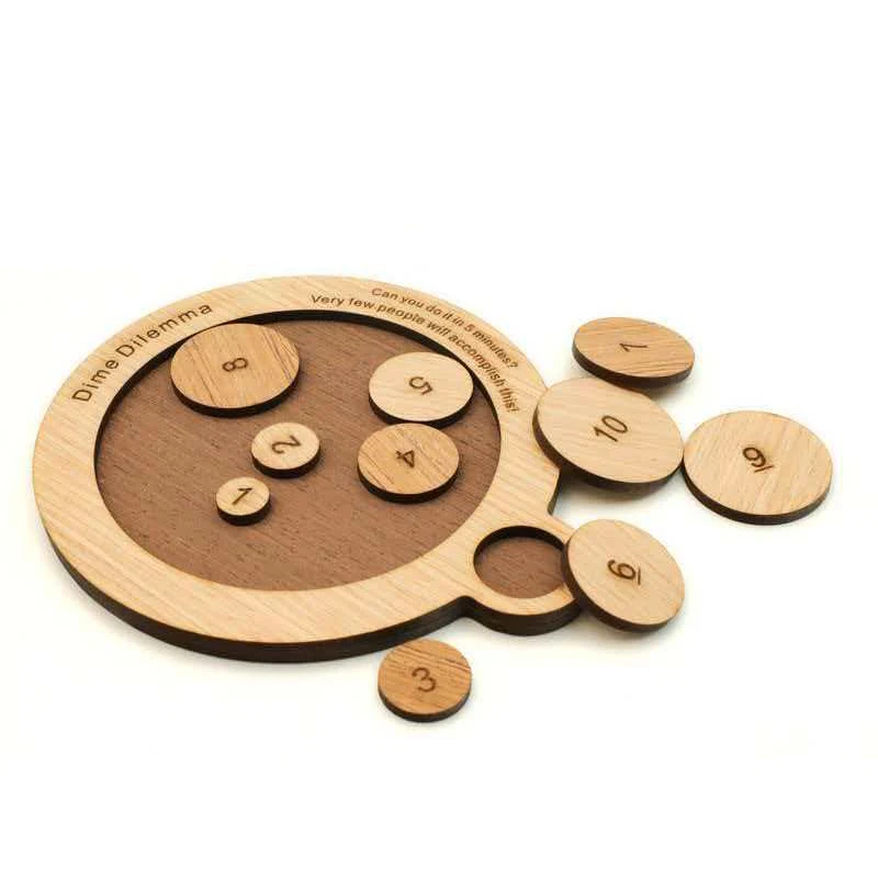 Boutique Very Difficult Brain Teaser Puzzles For Teenager Adults IQ Challenge Problem Solving Toys Surprise Gifts Creative Idea