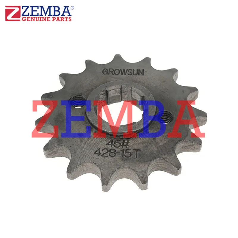 

428-15T 1045 STEEL FRONT SPROCKET FOR KEEWAY HORSE125 HORSE150 HONDA WY125 MOTORCYCLE ACCESSORIE