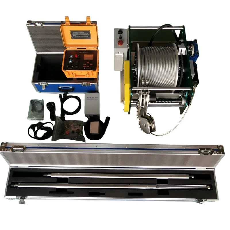 Borehole Geophysical Logging Tools System Geological Structure Mapping Instrument Borehole Geophysics Instrument with Drum