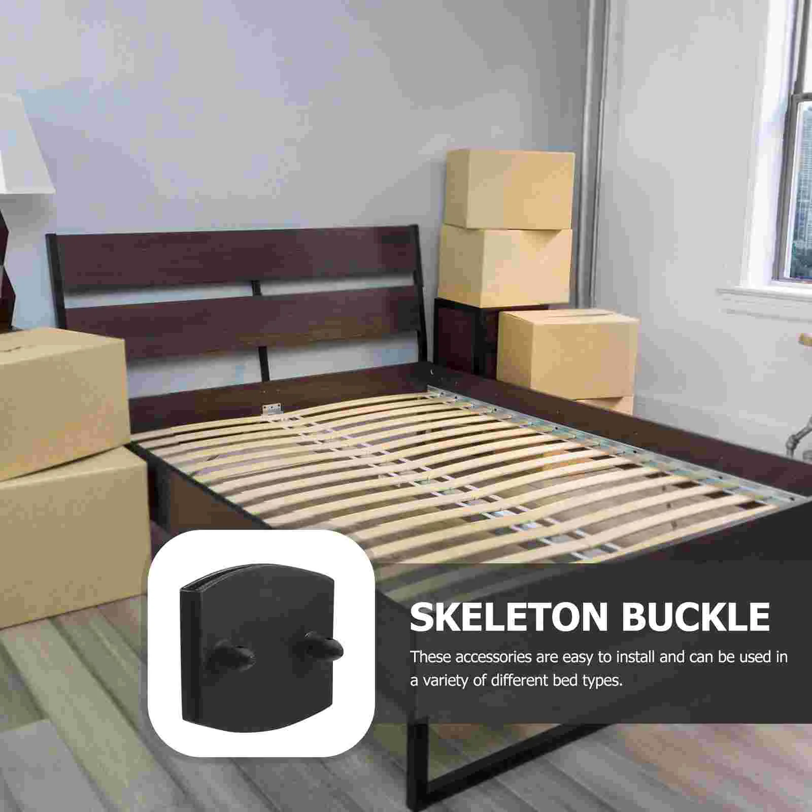 20 Stück Sofa-Bett-Brett-Montageschnalle, einzelne Lamellenkappen, Ersatzteile, Kunststoff-Endhalter, Verbindungsclips