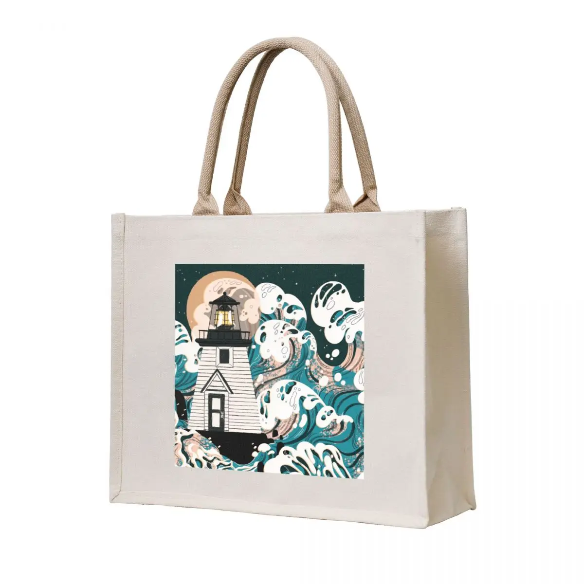 

Haunted Lighthouse Tote Bag bag luxury women hand bag shopper bags for women