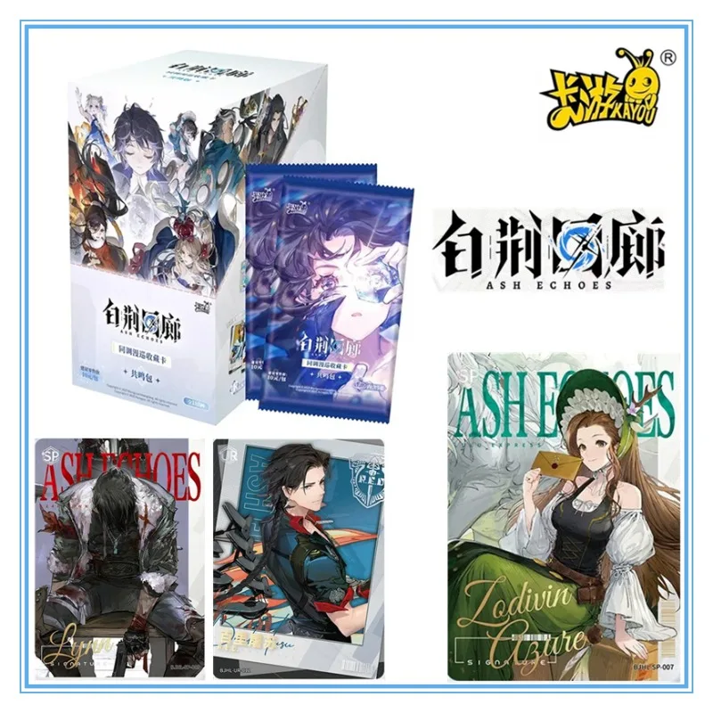 

KAYOUGenuine Ash Echoes Card Same Tune Marvel Collection Card Resonance Pack Vlo. 1 Rare Anime Game Collectible Cards Toy Gift