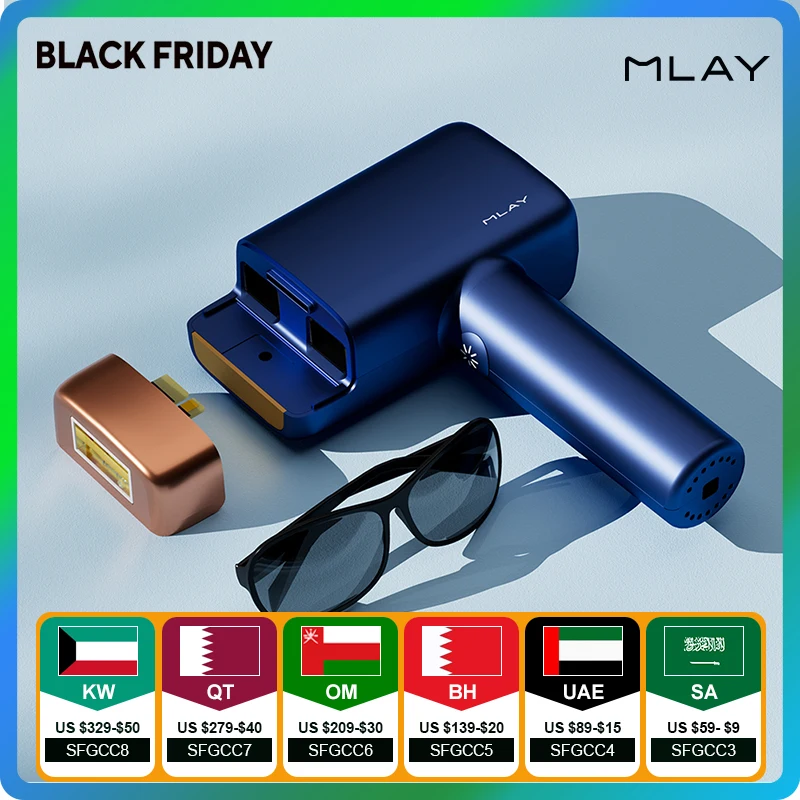 MLAY T14 Depilazione Laser Raffreddamento Ghiaccio IPL Epilatore Laser Bikini Corpo Laser Depilador per Le Donne Lampada Sostituibile Depilazione