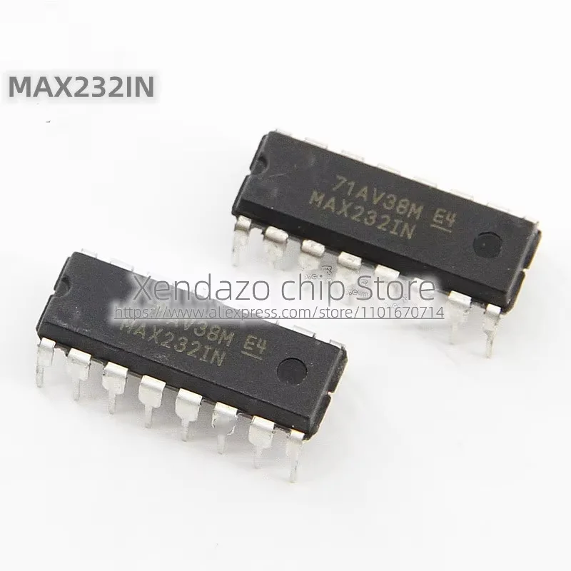 5pcs/lot MAX232IN MAX232I MAX232 PDIP-16 package Original genuin EIA-232 Driver / receiver chip