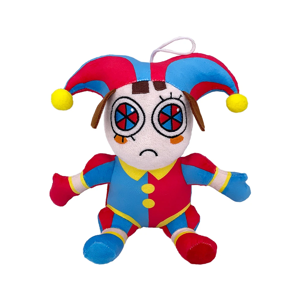 HOT The Amazing Digital Circus Pomni Jax Plush Toy Anime Cute Theater Rabbit Doll StuffedCartoon Clown Christmas Kids Gifts - view 4