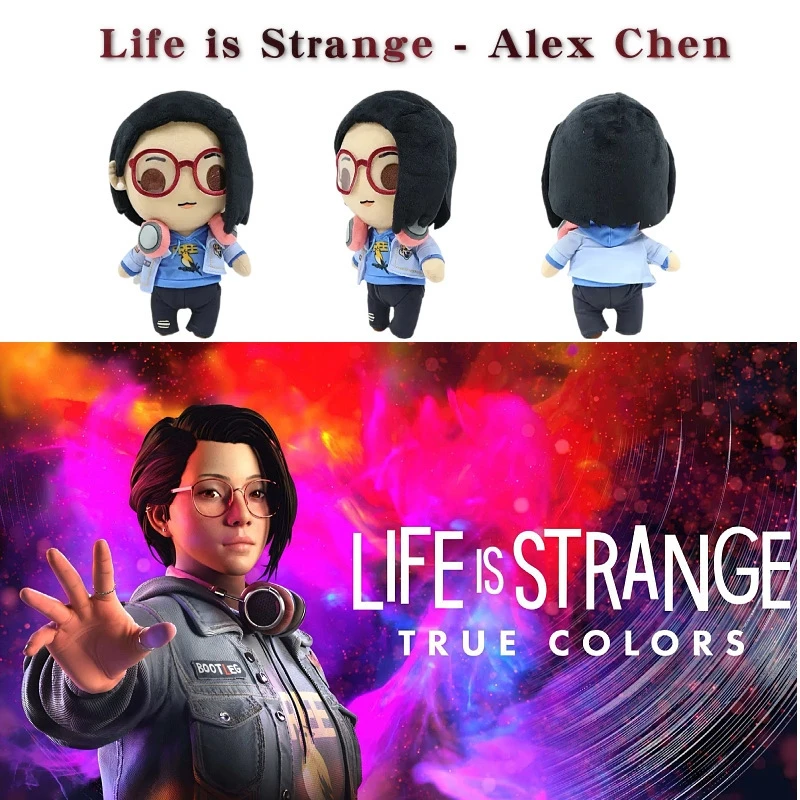 

Life is Strange Alex Chen Plush Character Doll Soft Toy For Bedroom Shelf Desk Party Centerpiece For Teens Christmas Gift