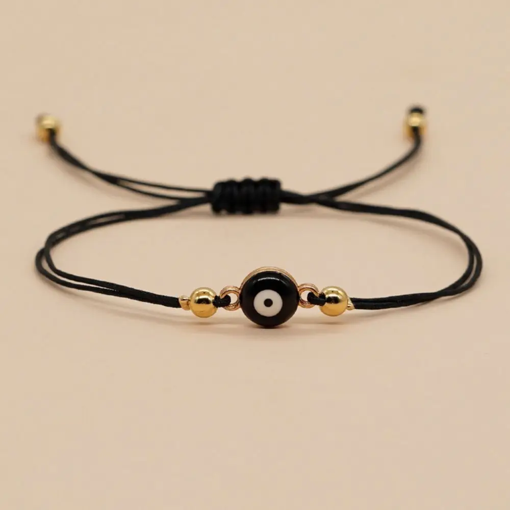 Creative Greek Eye Demon Eye Bracelet Pulseras String Lucky Red Rope Jewelry Accessories Hand Rope Fortune Bracelet Friendship