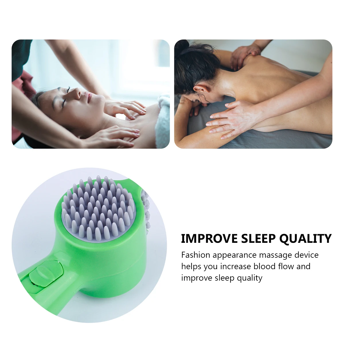 

Massage Machine Cervical Spine Massager Head Tool R om Color Roller H held USB Device Relax Supply