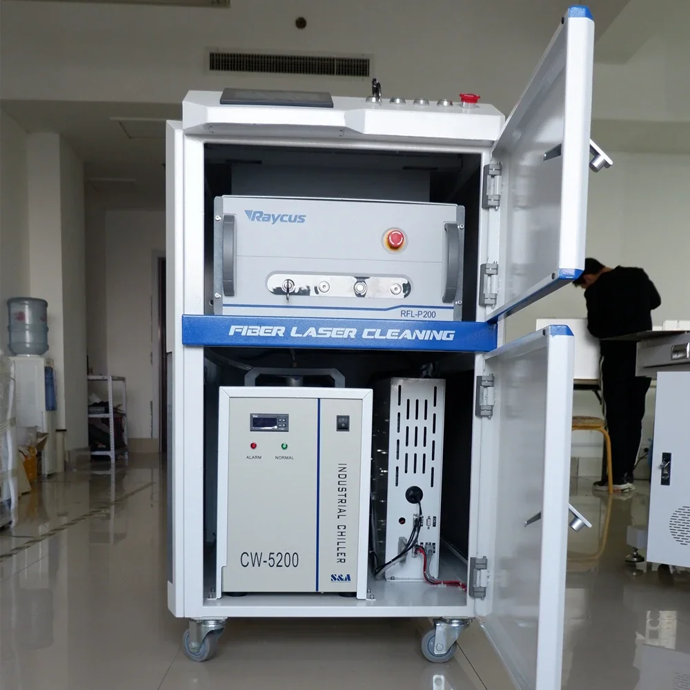 Robotec-レーザー錆除去インジェクター洗浄機,1000W