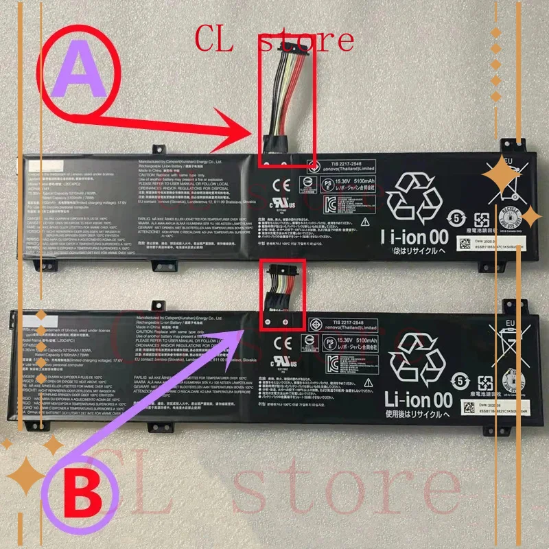 

Новый аккумулятор L20C4PC2 для Lenovo Legion 5 Pro 82JD 7 R7000P R9000P R9000K 15ACH 82JU 16ITH6 16ACH6H 82JQ 17ACH6 82K0 17ACH6H 82JY