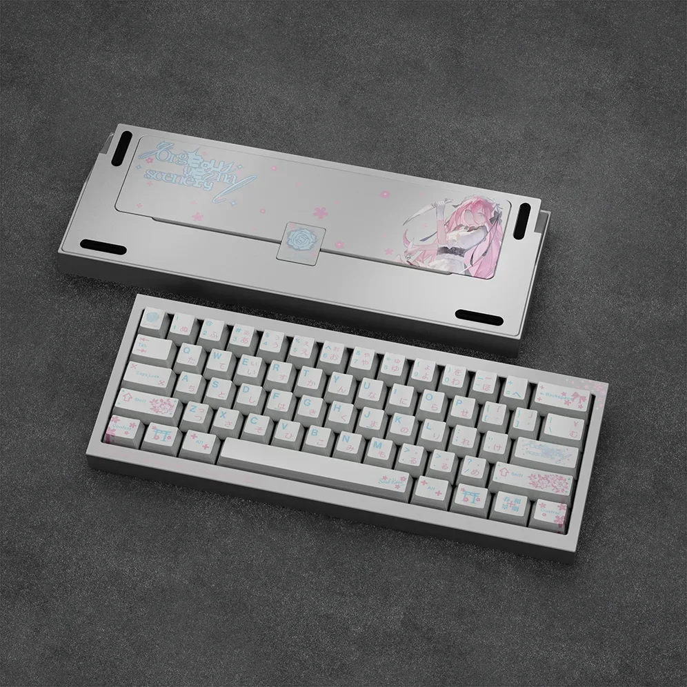 

Soul Rose, Chunhe Jingming Original Factory Height Metal Texture 106 Keys Small Full Set of Adaptable Keycaps