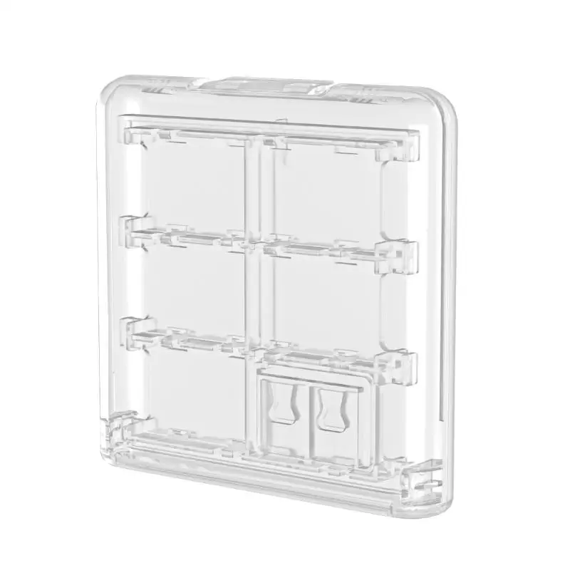 31BA Game Card Holder Compact Storage Case ABS Material Card Organiser for Gaming