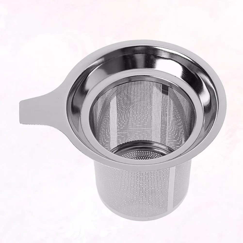Premium Stainless Steel Tea Filter Strainer for All Loose Leaf Teas Herbs Spices Easy Clean Enjoyable Brewing Creative Tea