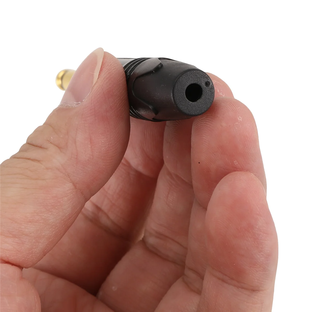 LDFH chapado en oro 10 Uds enchufe Mono profesional 2 polos 6,35 Mm 6,5 Mm conector Jack estéreo Neutrik 6,35 Mm Jack negro
