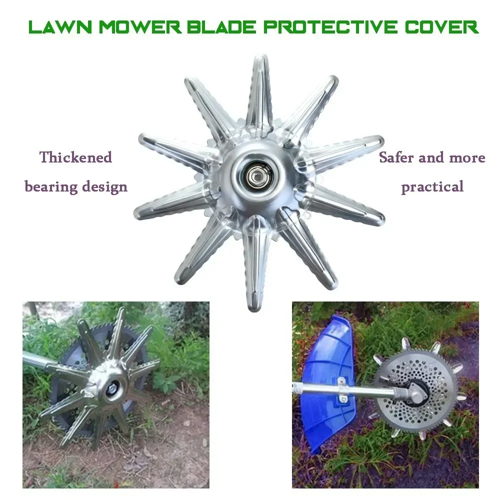 Lawn Mower Blade Protective Cover Metal Lawn Mower Accessory Four Stroke Backpack Lawn Mower Blade