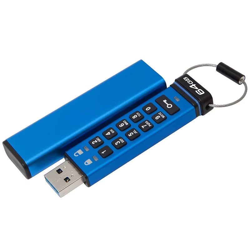 

DT2000/IKKP200 Encrypted USB Flash Drive Micro USB & USB USB 3.1 Gen 1 OTG Pendrive 64GB/128GB 135MB/S