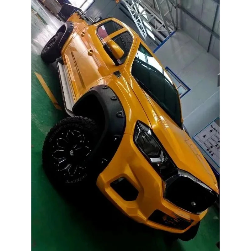 Black ABS Flares 4X4 Wheel Arch Trim Fit LDV T60 Pickup