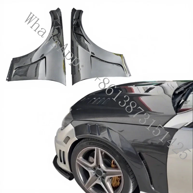 

Suitable Car Body Kit, Black Carbon Fiber Front W204 C63 2012, Performance Enhancement