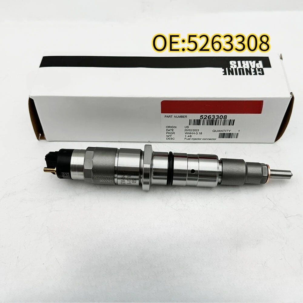 

For 5263308 6pcs New Injectors 5263308 Superced Fits For Cummins QSL 8.9