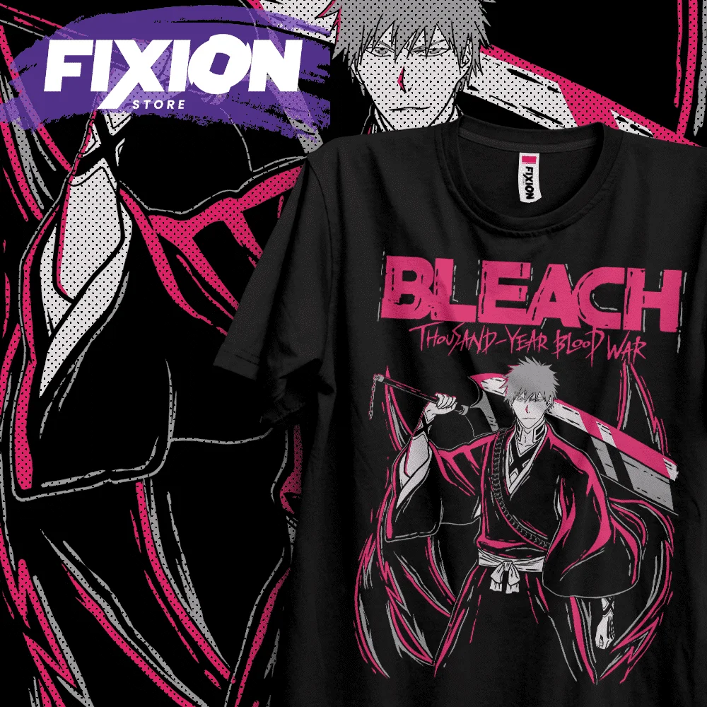 Bleach Thousand Year Blood War –  Anime T Shirt Manga Gift For Anime Lover All Size Cotton