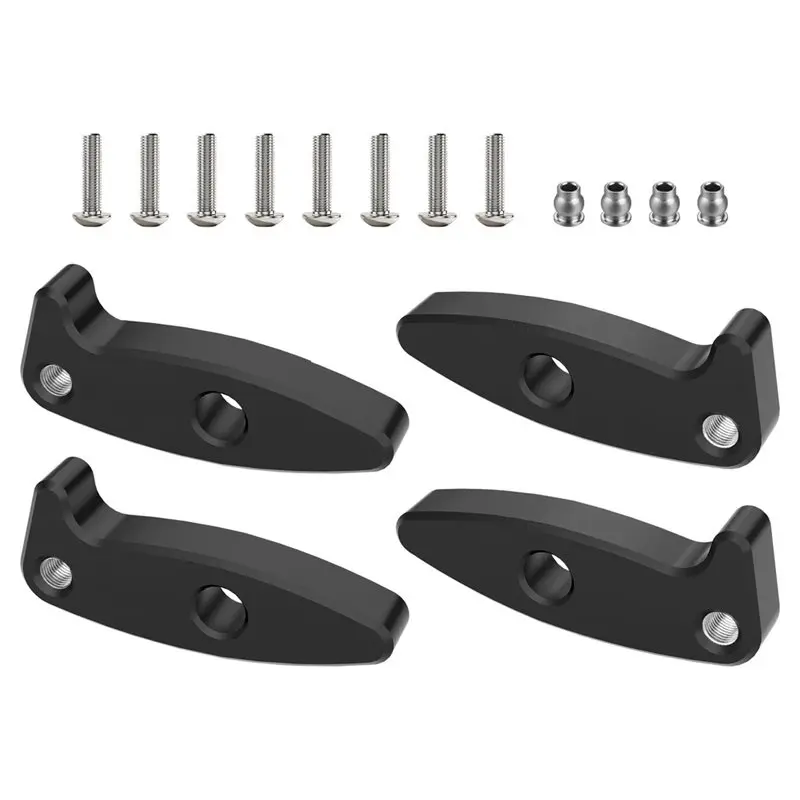 B05C-Aluminum Alloy Flex Blades High Articulation& Clearance Extension Kit For 1/30 For RC Crawler Axial SCX30 Droop A