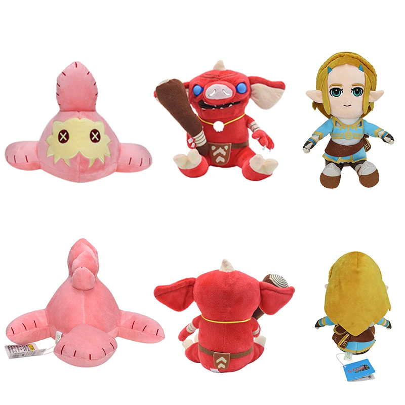 The Legend of Zelda Plush Toys Anime Figure Korok Link Goblin Animal Soft Stuffed Princess Zelda Doll Birthday Gift