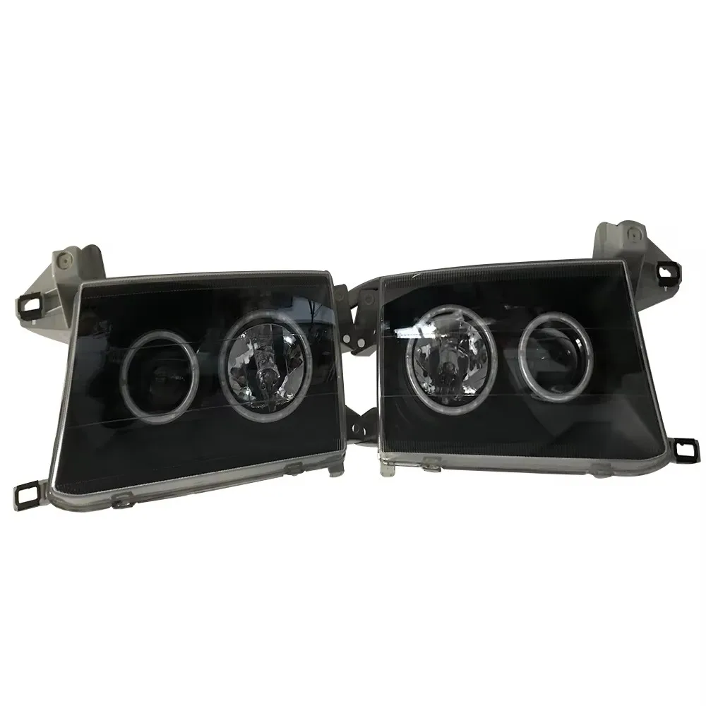 Car LED Diaphragm Headlights For Toyota HILUX SURF 4Runner kZN185 A Pair 1996 1997 1998 1999 2000  Far and Near Light