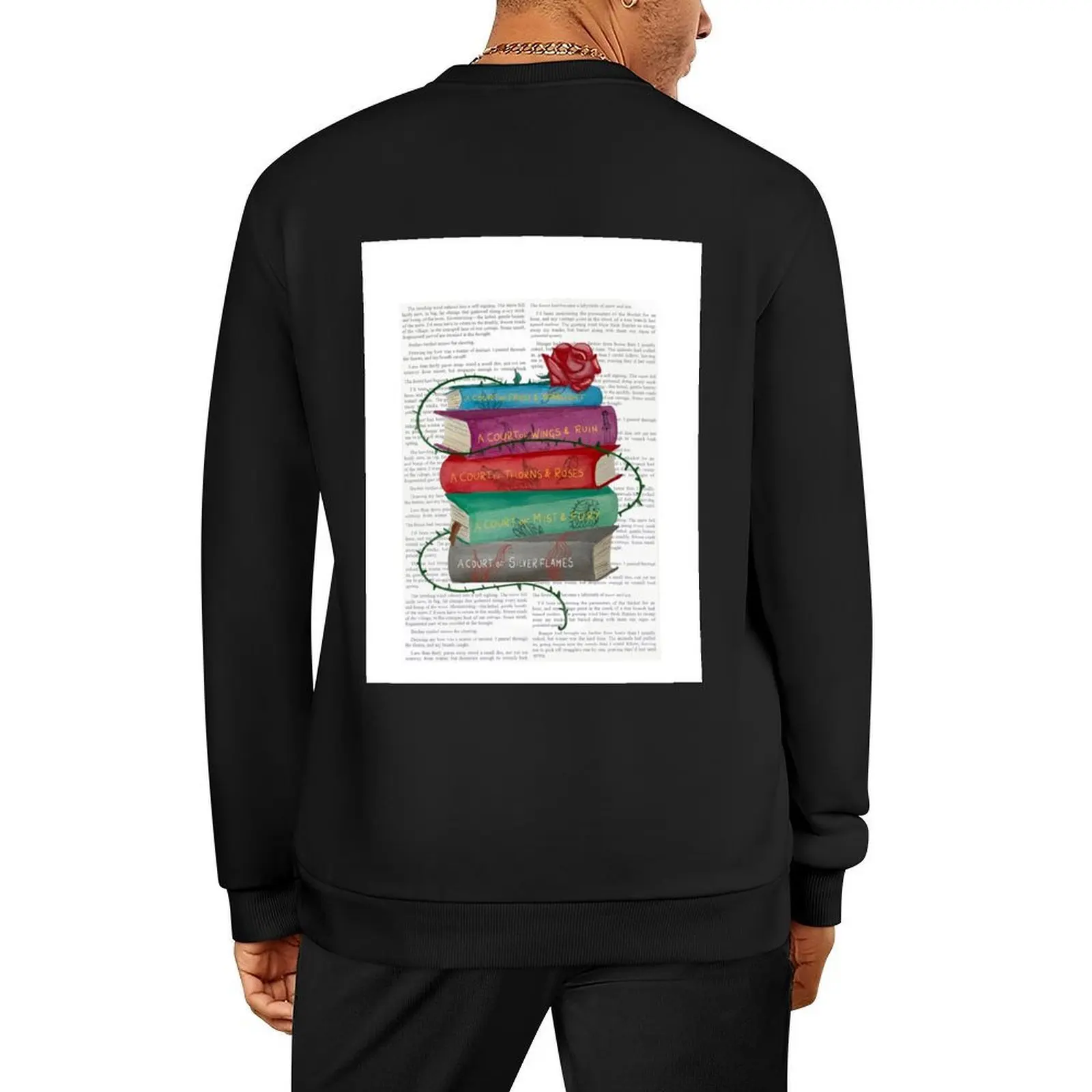 

Court of Thorns and Roses Book Collection Pullover men clothes korean clothes new hoodies and sweatshirts