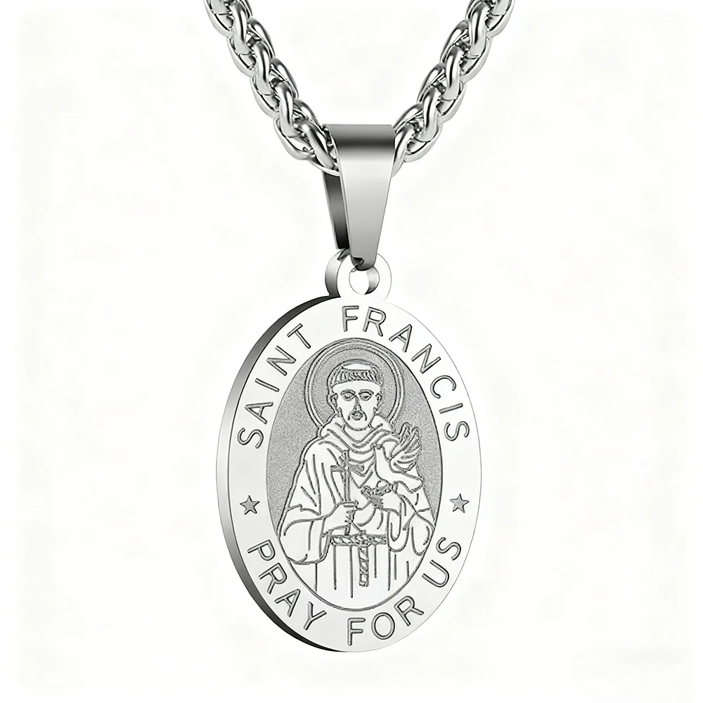 Hip-Hop-Herren-Halskette mit quadratischem braunem Edelsteinanhänger, Vintage-Schmuck aus Edelstahl, modische Damen-Halskette, Accessoires – Detail 5