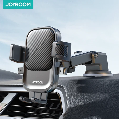 JOYROOM Soporte para teléfono para automóvil Soporte para automóvil para teléfono celular Universal 360 °   Soporte giratorio para teléfono para salpicadero de coche, teléfonos de 4,7-6,8 pulgadas