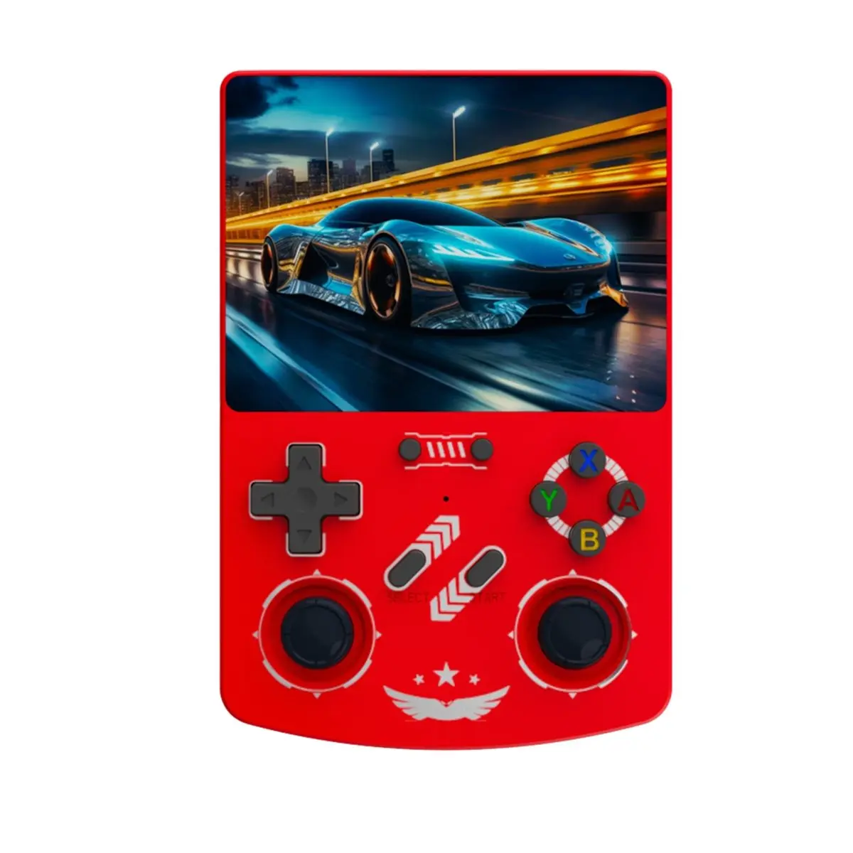 ♠Summer sale♥♦☹ R40XX Handheld Retro Video Game Console 4.2inch Screen 64G 18000 Game WIFI GamePad Linux OS Supports 30+ Emulato