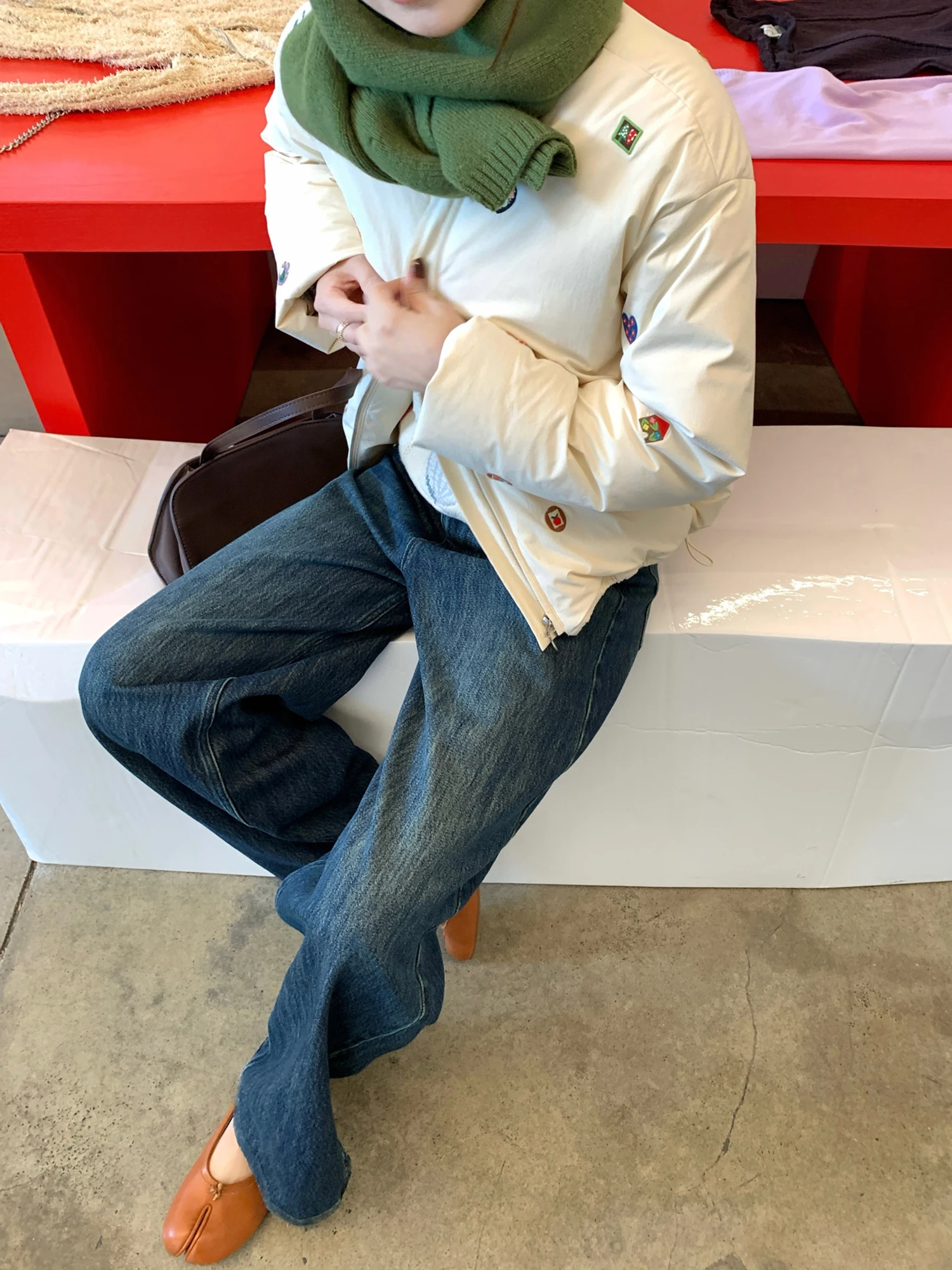 

Оригинальные женские джинсы Realzz Official из регенерированного ацетатного хлопка, широкие, повседневные, с высокой талией, средней эластичности, цветные