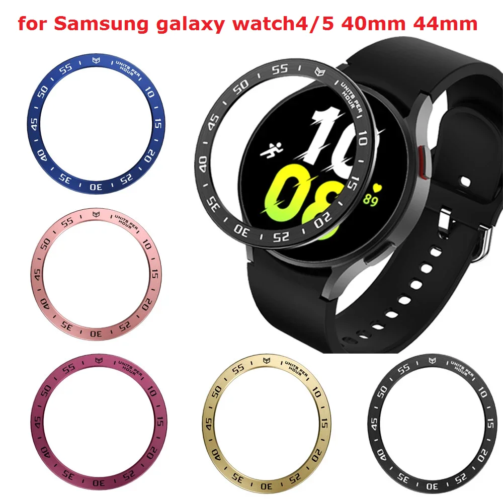 

Bezel Ring Styling for Samsung galaxy watch 5 40mm 44mm for Galaxy Watch 4 40/44mm Smart Bracelet Ring Case Protection Cover