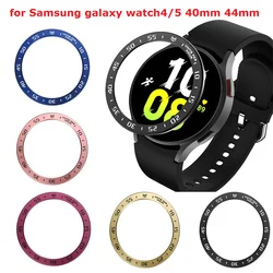 Bezel Ring Styling for Samsung galaxy watch 5 40mm 44mm for Galaxy Watch 4 40/44mm Smart Bracelet Ring Case Protection Cover