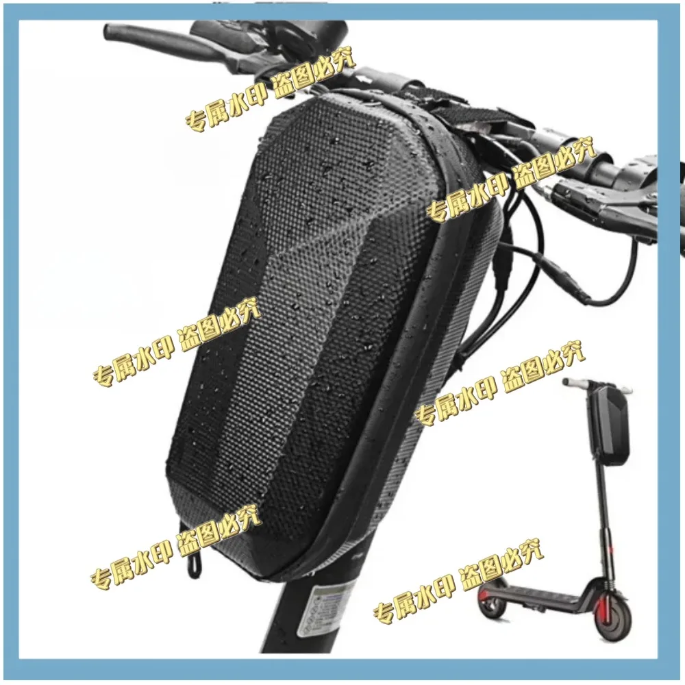 Scooter Bicycle Skateboard Waterproof Hard Shell Front Bag 3L/4L Big Capacity for Electric Cycling Phone Storage accessories