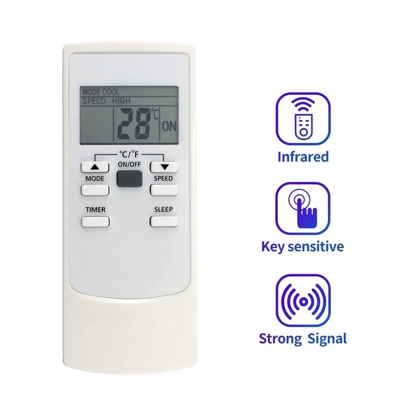 Remote Control Pengganti DIGIT-YK-H/522E untuk Remote Control AC Honeywell YK-H/522E