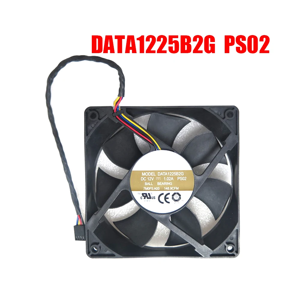 

Cooling Fan For AVC DATA1225B2G PS02 DC12V 1.02A 4PIN 120x120x25MM New