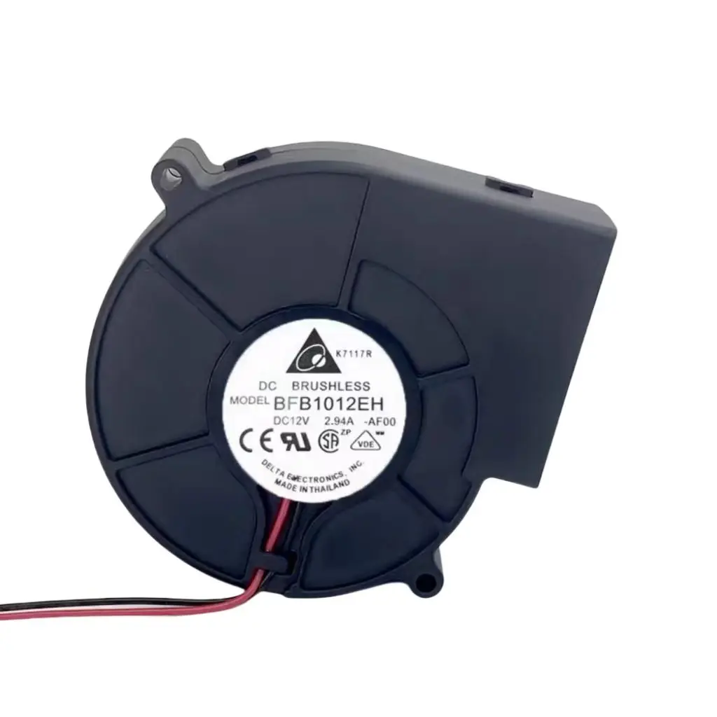 

Delta BFB1012EH 9733 12V 2.94A Double-ball high-volume fan centrifugal turbo blower.
