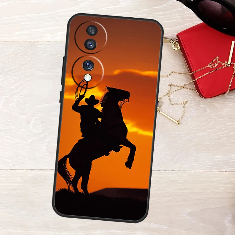 Funda de vaquero para Honor 70, 50, 90 Lite, Magic 6, 5 Pro, X9a, X8a, X7a, X6a, X9b, X8b, X8, X9, X7