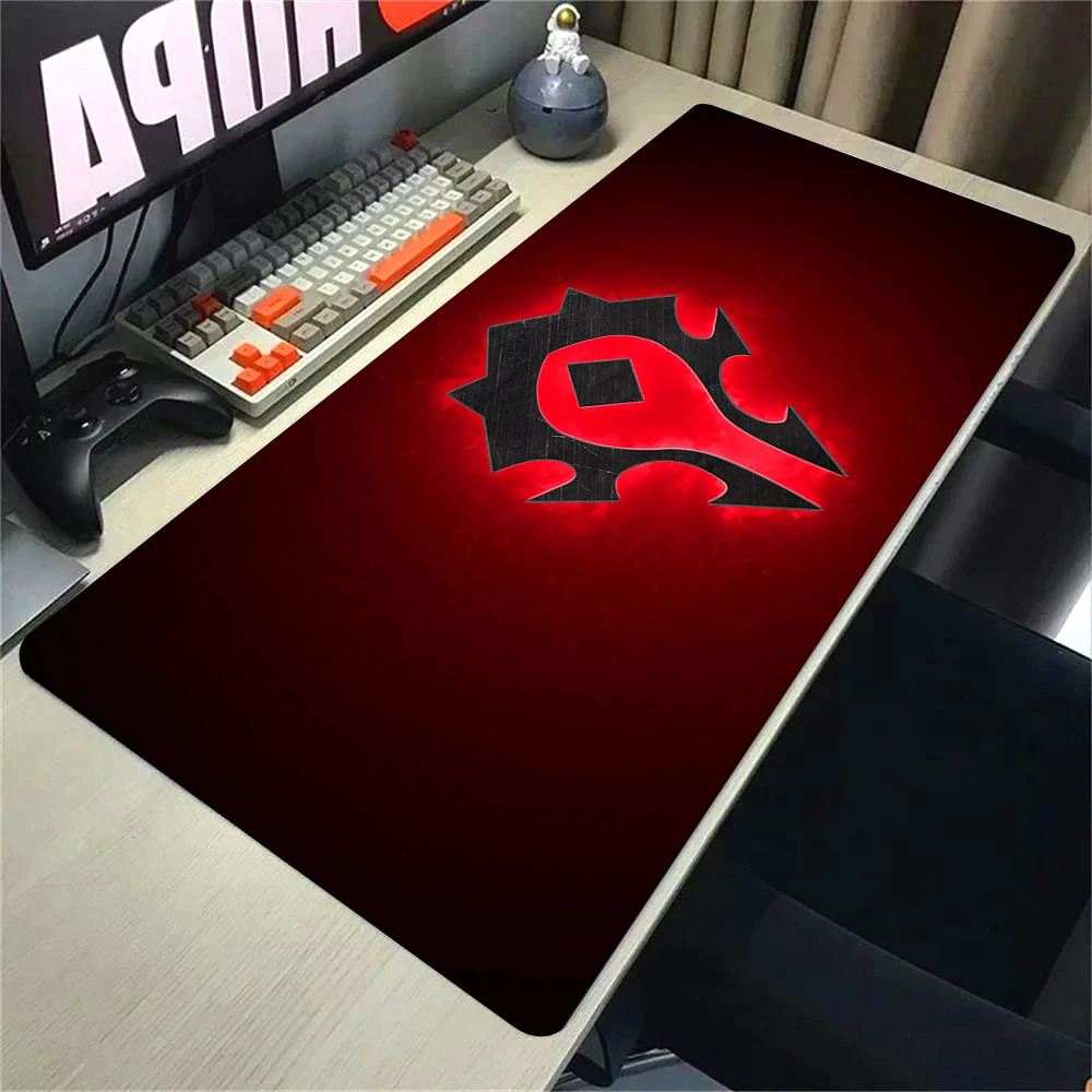 Natural Horde Alliance Mouse Pad Rubber Large Computer Desk Keyboard Mat W-world Of Warcraft Gaming Mousepad Speed Locking Edge