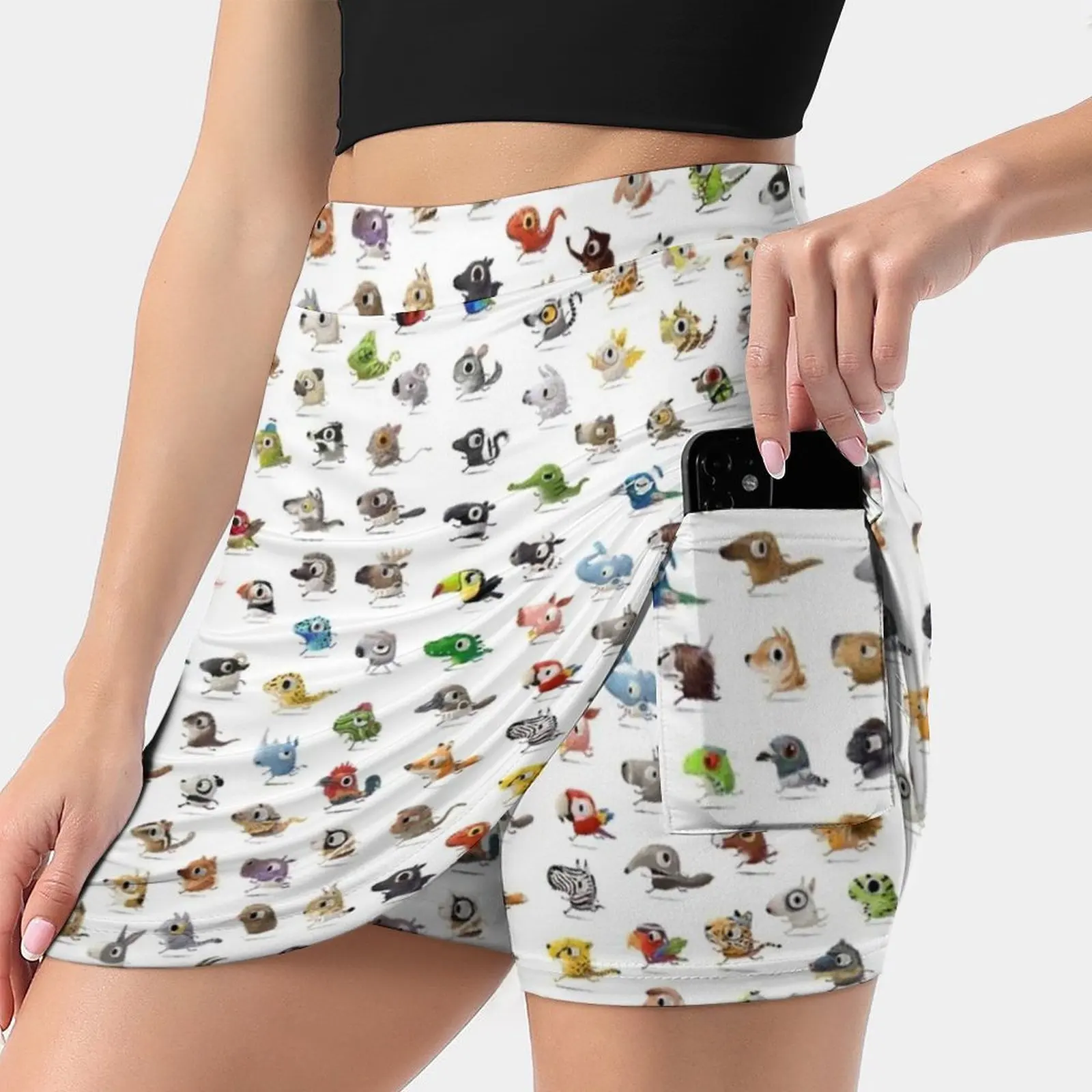 

Marathon Animals Women's skirt Aesthetic skirts New Fashion Short Skirts Marathon Run Exercise Healthy Health Animal Kids