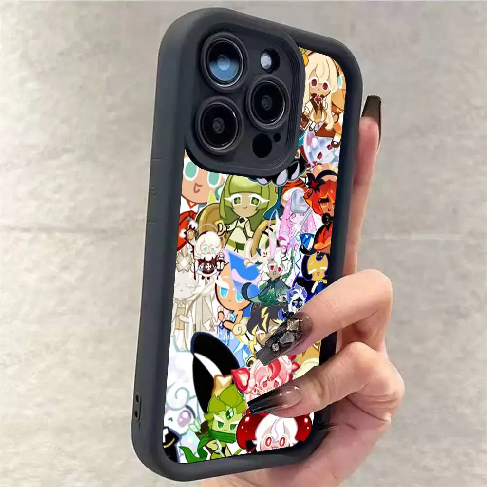 Игра C-Cookie Run Kingdom для iPhone 17, 15, 13, 12, 11, 14 Pro Max X XR XS 16 Plus, противоударная задняя крышка Candy