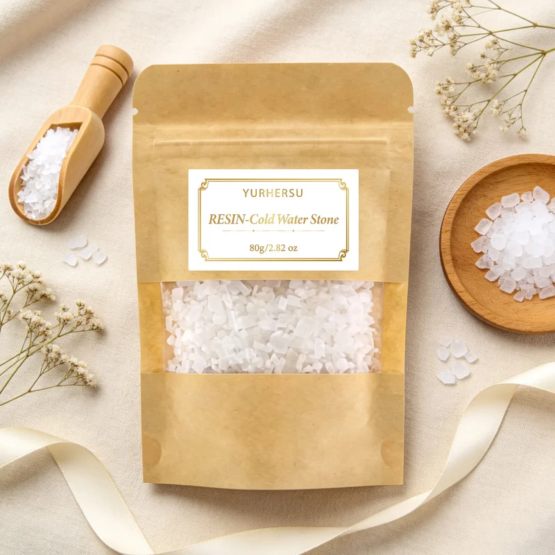 Resin Incense - Cold Water Stone，Pure Handmade Melted Rosin-Like Frankincense, Suitable for Air Purification